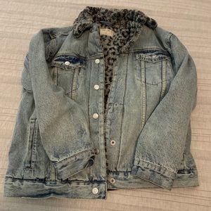 Free People Wild Ones Trucker Jacket
